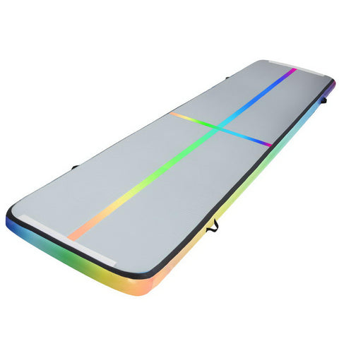 Everfit 5M Air Track Gymnastics Tumbling Exercise Cheerleading Mat Inflatable (Multiple Colour)