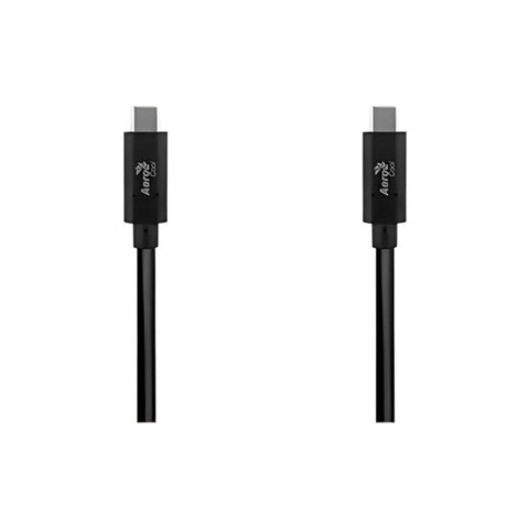AeroCool Premium Type-C to Type-C Charge and Sync Cable 1m (Black)