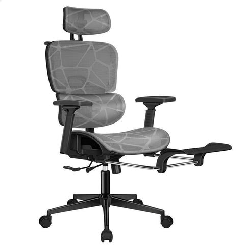 ALFORDSON Ergonomic Office Chair Mesh Executive Work Seat (Black Grey)