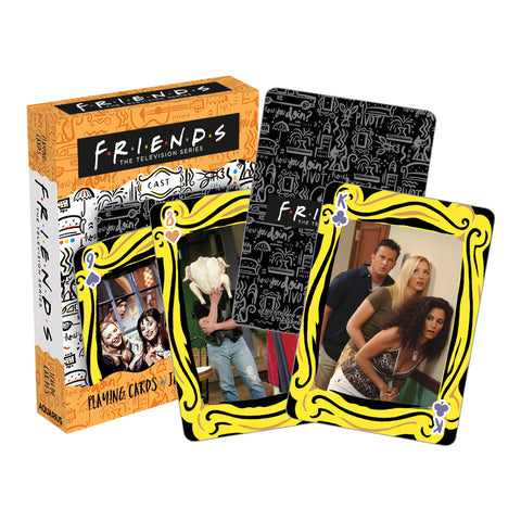 Aquarius 54-Pieces Friends Cast Playing Cards Poker Family Party Game Deck Set 14y+