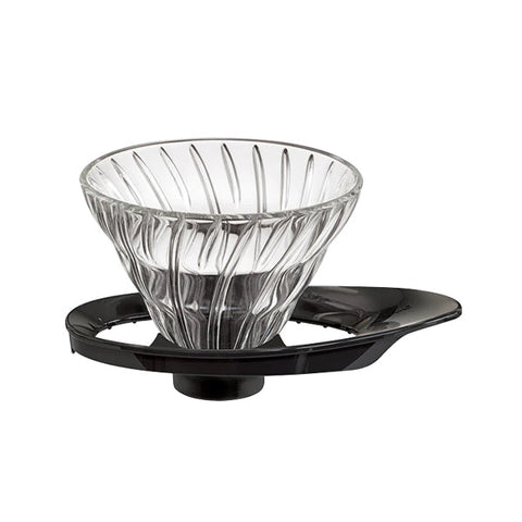 Hario Glass V60 Dripper - 1 Cup / Black