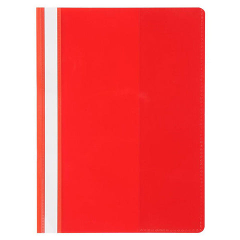 Marbig Deluxe Flat Files (A4) - Red