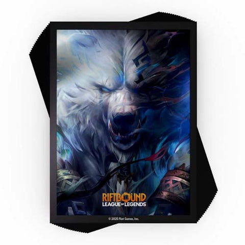 Universus Riftbound League of Legends TCG Set 1 Origins Sleeves Volibear