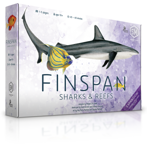 Stonemaier Games Finspan Sharks and Reefs