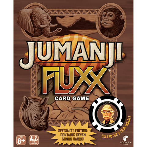 Looney Labs Fluxx Jumanji Fluxx Board Game