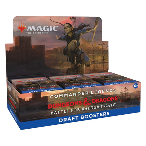 Wizards Of The Coast Magic Commander Legends: Battle for Baldur's Gate Draft Booster Box MTG