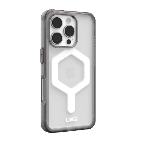 UAG Plyo Magsafe Phone Case for iPhone 16 Pro Max (Ash/White)