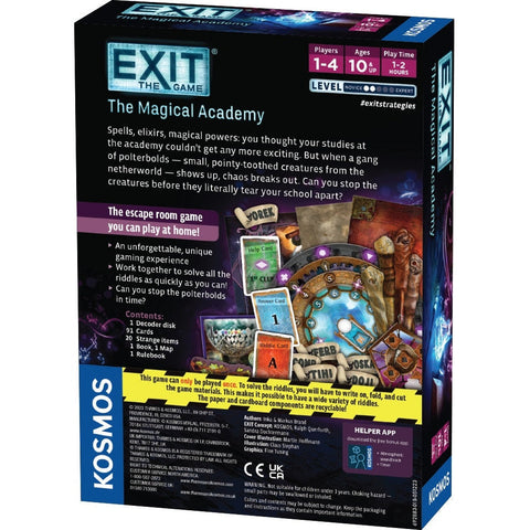 Kosmos Exit the Game The Magical Academy Game