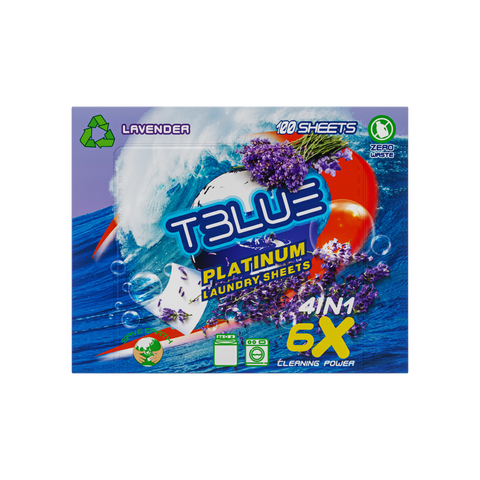 TBLUE Laundry detergent Sheet Lavender (100 Loads)