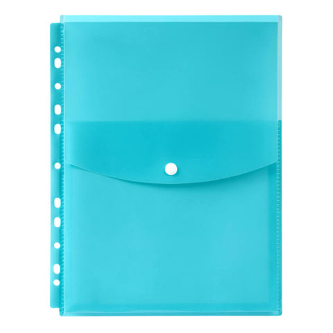 Marbig Top Opening Binder Pocket (A4) - Marine