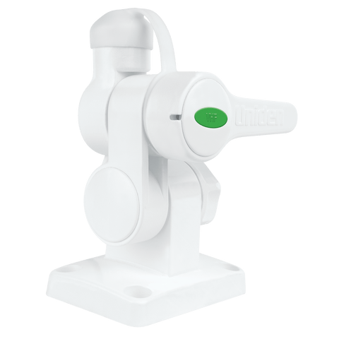 Uniden MBM25 - Ratchet fold-down, double hinge, square base Antenna Mount