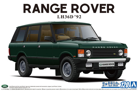 Aoshima 1/24 Landrover LH36D Rangerover Classic 92