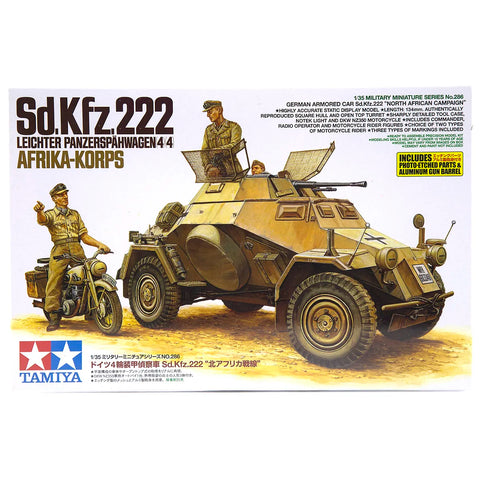 Tamiya 1/35 German Sd.Kfz.222 Light Armoured Kit