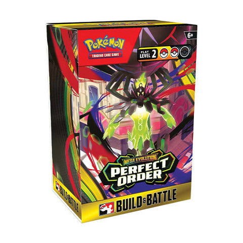 Pokemon TCG Mega Evolution Perfect Order Build & Battle Box