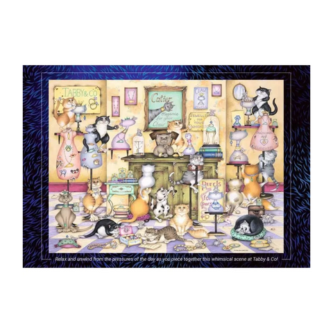 Ravensburger 500pc Crazy Cats Taby and Co. Puzzle