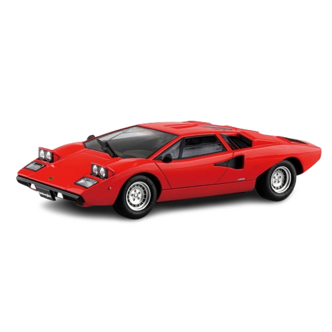 Aoshima 1/32 Snap Lamborghini Countach Lp400 (Red)