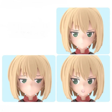 Bandai 30MS Option Face Parts Facial Expression Set 5 [Color B]