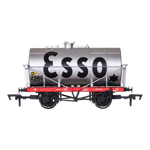 Dapol OO 14T Tank Wagon Class A ESSO Silver 2985