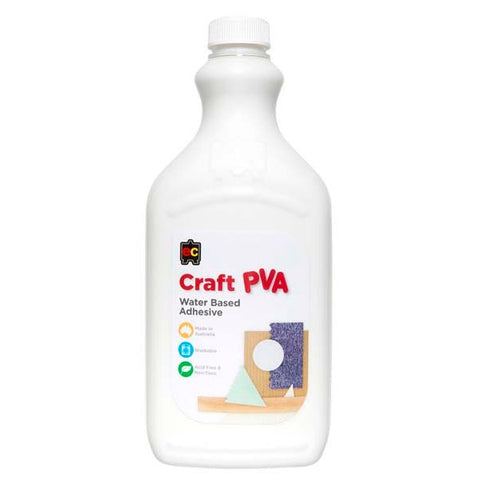 Educational Colours Water Based PVA Craft Glue 2ltr