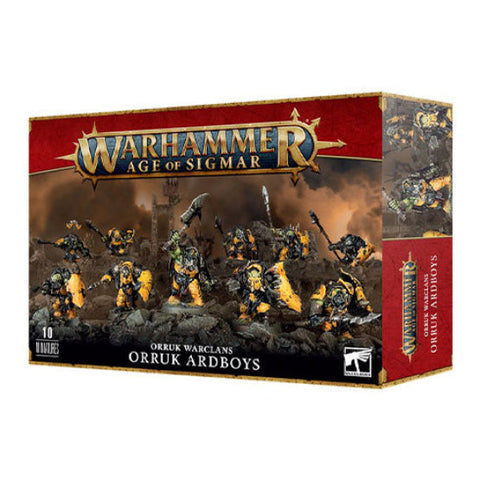 Games Workshop Warhammer Age of Sigmar Orruk Warclans Orruk Ardboys
