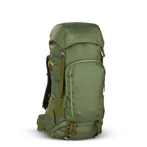 KELTY Asher Hiking Backpack Outdoor Travel Pack Bag 65L (Winter Moss/Dill)