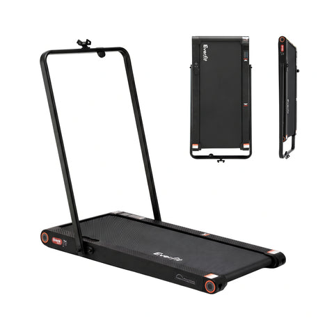 Everfit 4 in 1 Vibration Walking Pad Treadmill Under Desk Treadmills for Home