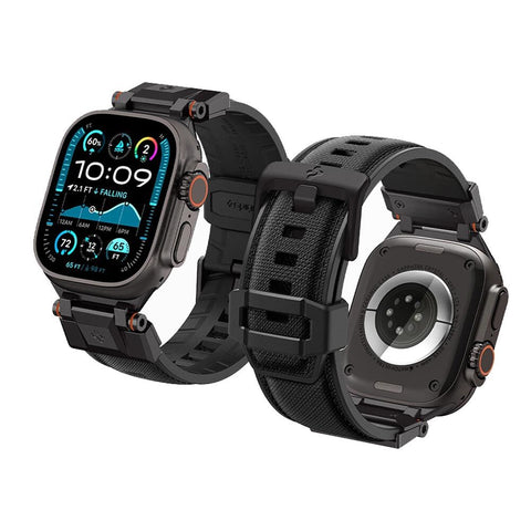 Spigen Apple Watch 49mm 46mm 45mm 44mm 42mm DuraPro Armor Band (Black Edition)