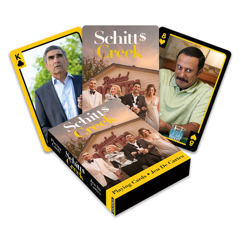 Aquarius 54-Pieces Schitt's Creek Playing Cards Poker Gaming Fun Play Deck Set 14y+