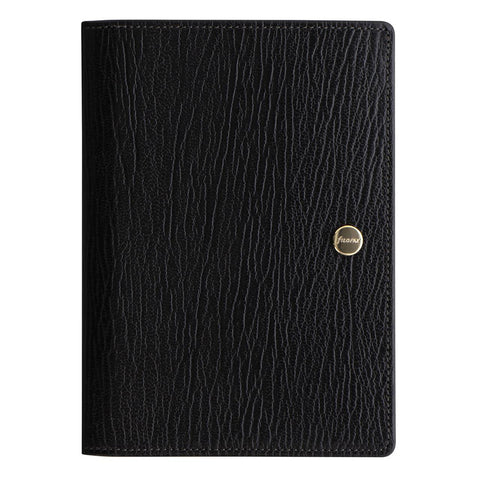 Filofax Chester Passport Cover Holder Case Travel Accessory Organiser Black