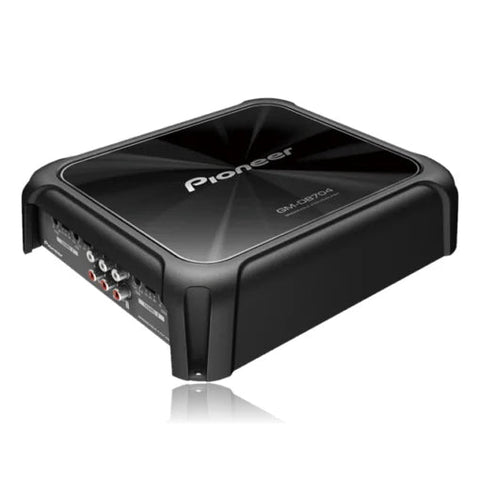 Pioneer GMD8704 1200W Class-FD 4-Channel Bridgeable Amplifier with Variable HPF/LPF & Bass Boost Remote