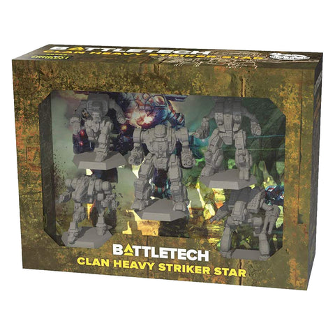 Catalyst Game Labs BattleTech RPG Clan Heavy Striker Star