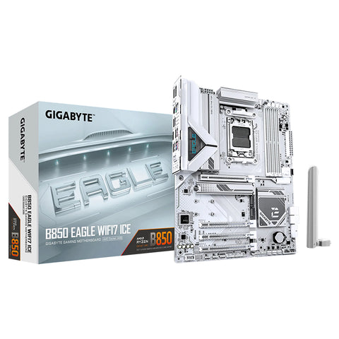 Gigabyte B850 Eagle WF7 Ice AM5 ATX Motherboard (B850 EAGLE WF7 ICE)