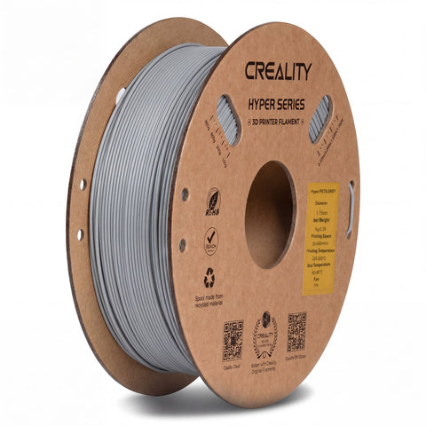 Creality Hyper PETG 3D Printer Filament Waterproof Quick Printing (Gray)