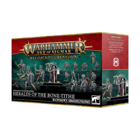 Games Workshop Warhammer Age of Sigmar Ossiarch Bonereapers Heralds of the Bone-Tithe