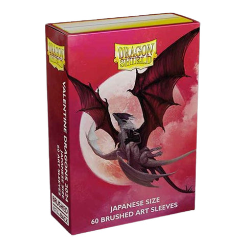 Arcane Tinmen Dragon Shield Japanese 60ct Valentine 2024 Art Sleeves 59x86mm
