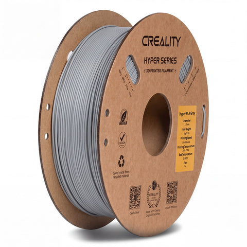 Creality Hyper PLA 3D Printer Filament High Precision (Gray)