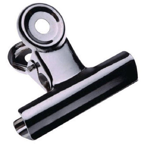 Esselte Bulldog Clips 63mm Silver Box 36