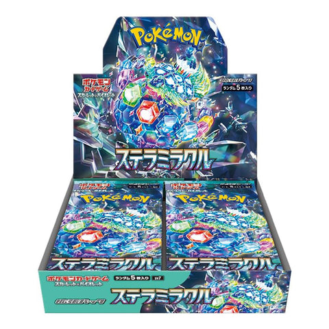 Japanese Pokemon Pokemon Stellar Miracle Booster Box sv7a Japanese