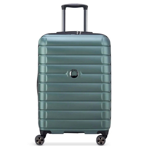 Delsey Shadow 5.0 - 66 cm Expandable 4 Wheel Suitcase - Green