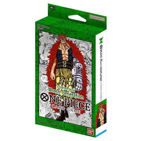 Bandai One Piece Card Game Worst Generation ST-02 Starter Deck