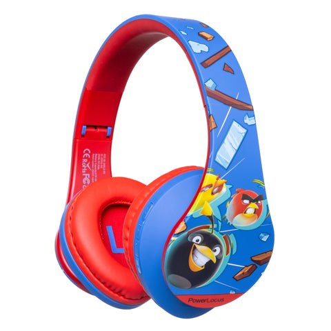 PowerLocus P2 Kids Bluetooth Headphone Blue/Red_Angry Birds Edition