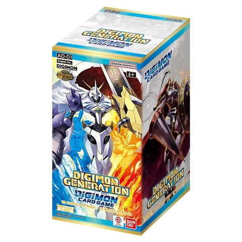 Bandai Digimon Card Game: Advanced Booster Display - Digimon Generation [AD-01]
