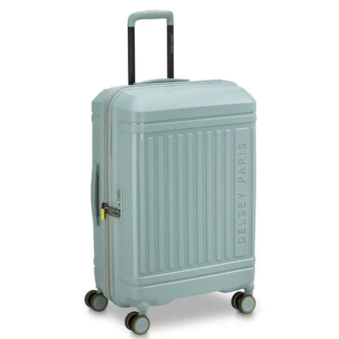Delsey Lutece Lightweight EXP Large Suitcase - Green