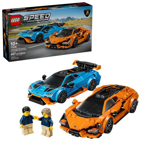 Lego Speed Champions - Lamborghini Revuelto and Huracan STO