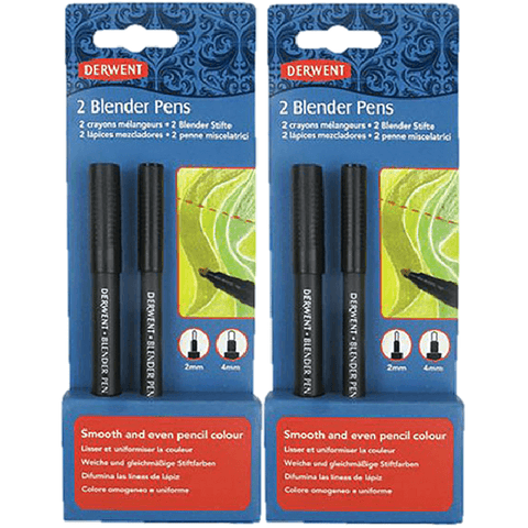 Derwent 2 Packs Blender Pens Pack 2