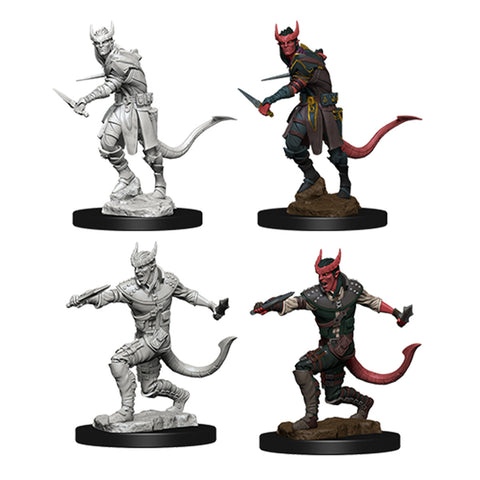 Wizkids D&D Nolzurs Marvelous Unpainted Miniatures Tiefling Male Rogue