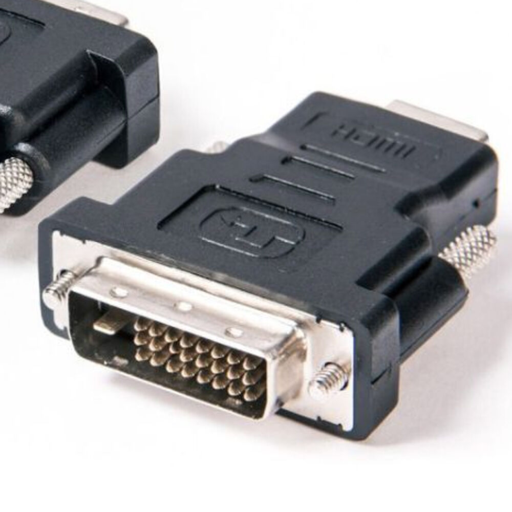 Connect Cable Male DVI-D to HDMI 1080p Full HD Adapter Connector ...