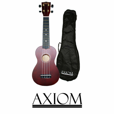 AXIOM Spectrum Soprano Ukulele with Carry Bag (Natural)
