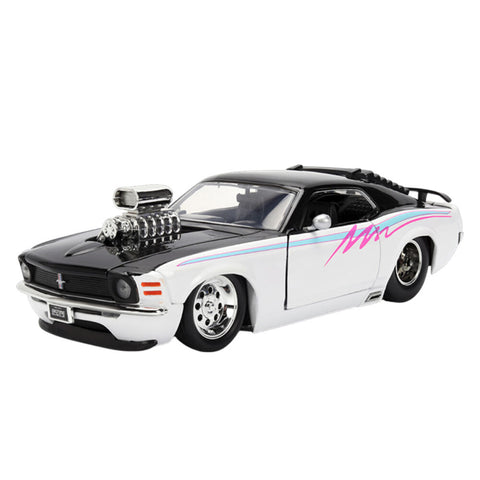 Jada 1:24 Scale Big Time Muscle 1970 Ford Mustang Boss 429 Diecast Car Model