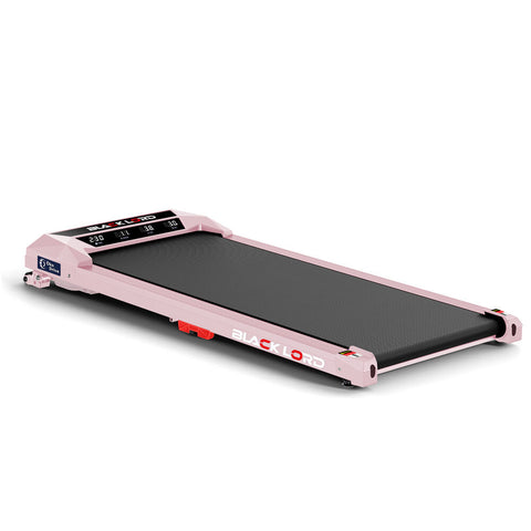 BLACK LORD Treadmill Electric Walking Pad Under Desk Home Fitness Incline (Pink)
